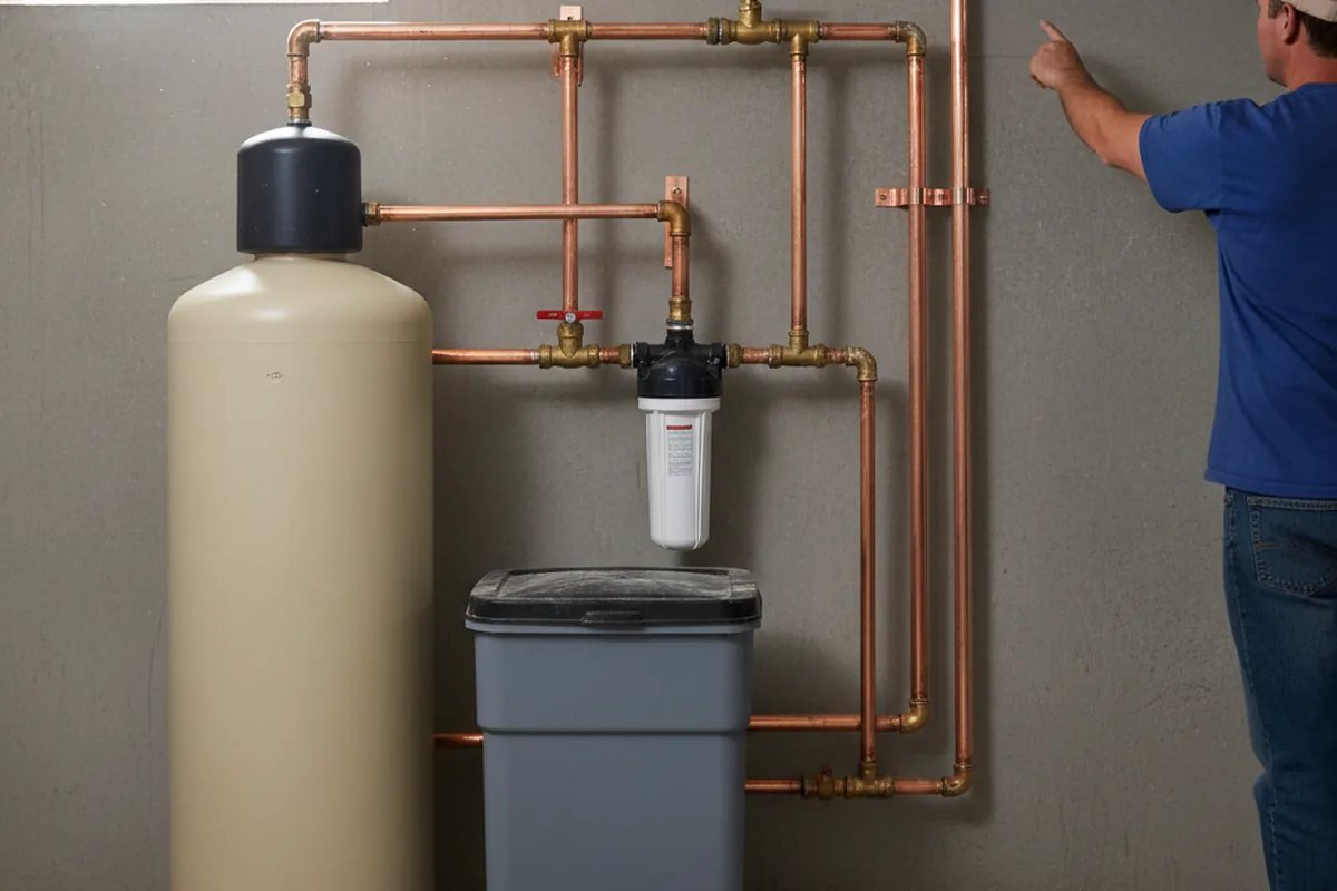 Whole-house water treatment system installed in Hughesville